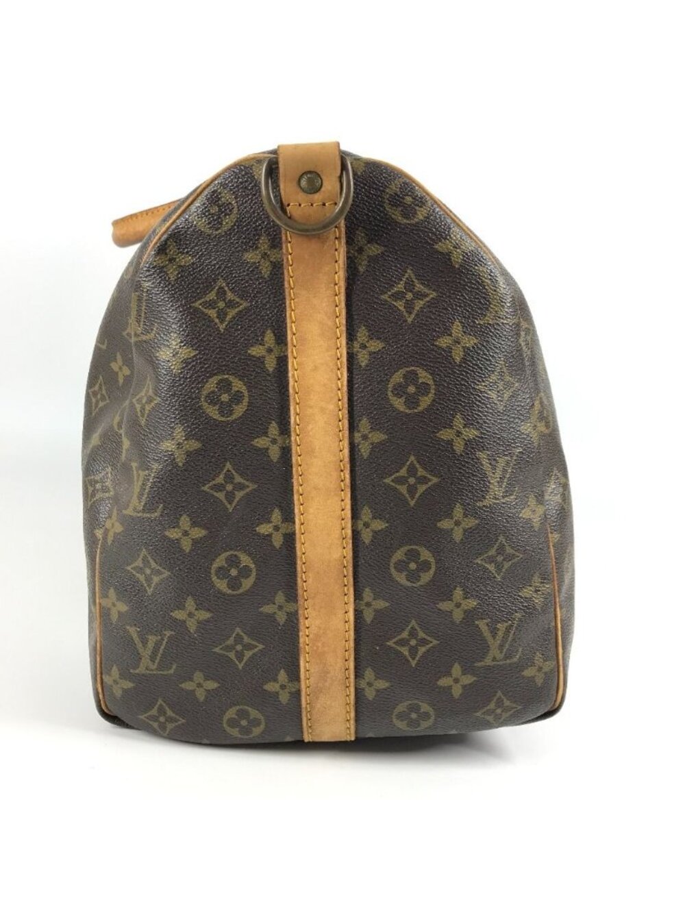 Louis Vuitton Boston Bag Keepall Bandouliere 50 Monogram Canvas Brown - Picture 3 of 9